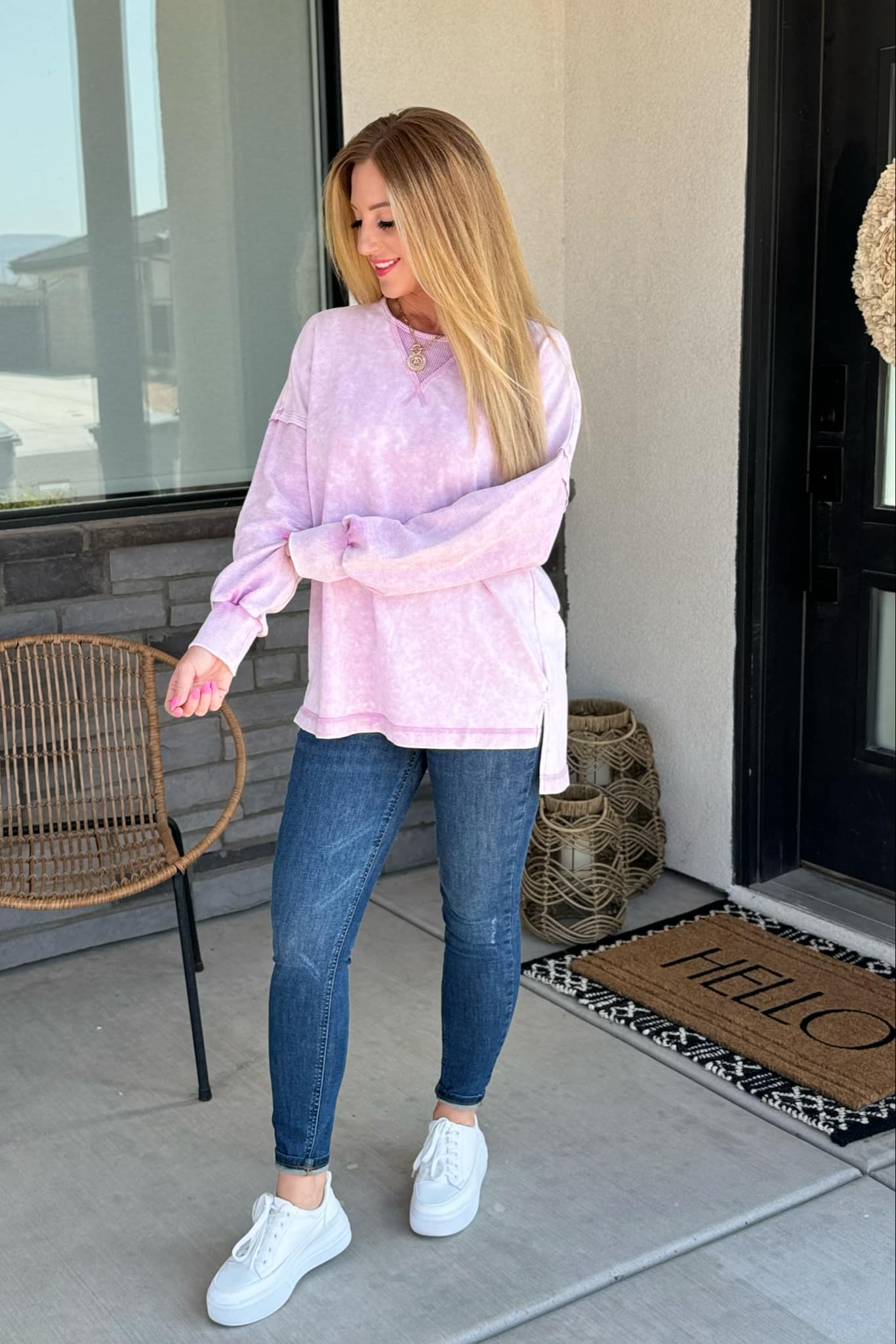 Sudadera Luna Mineral Wash más vendida en dos colores