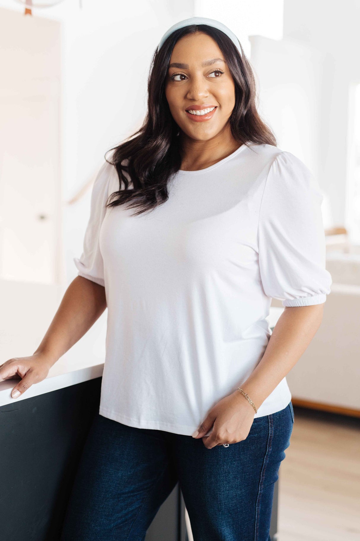 New Days Ahead White Blouse - Liarian Unlimited Boutique