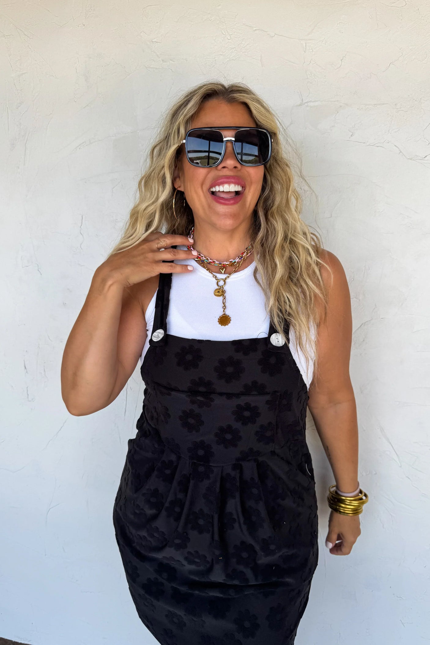 PREORDER: Sunshine & Daisies Overall Dress