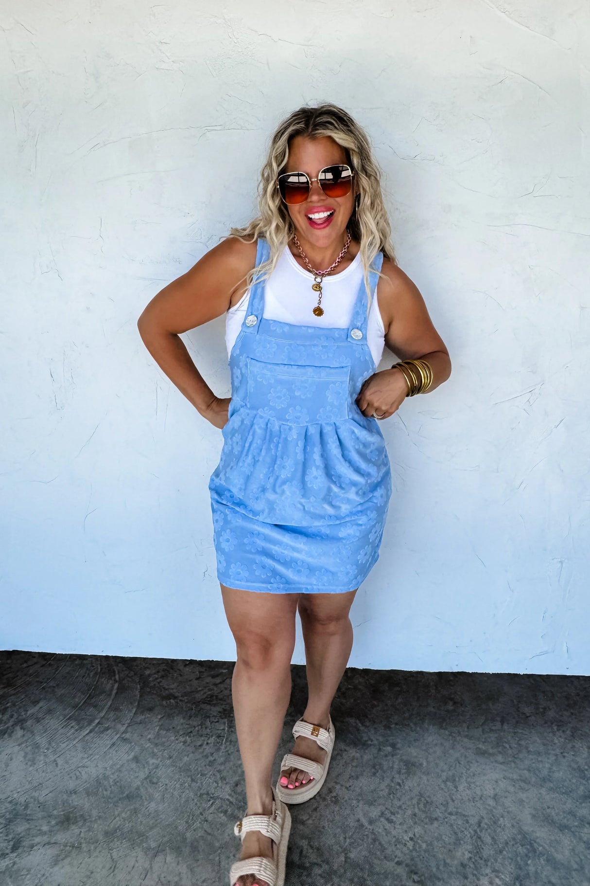 RESERVA: Vestido overol Sunshine & Daisies