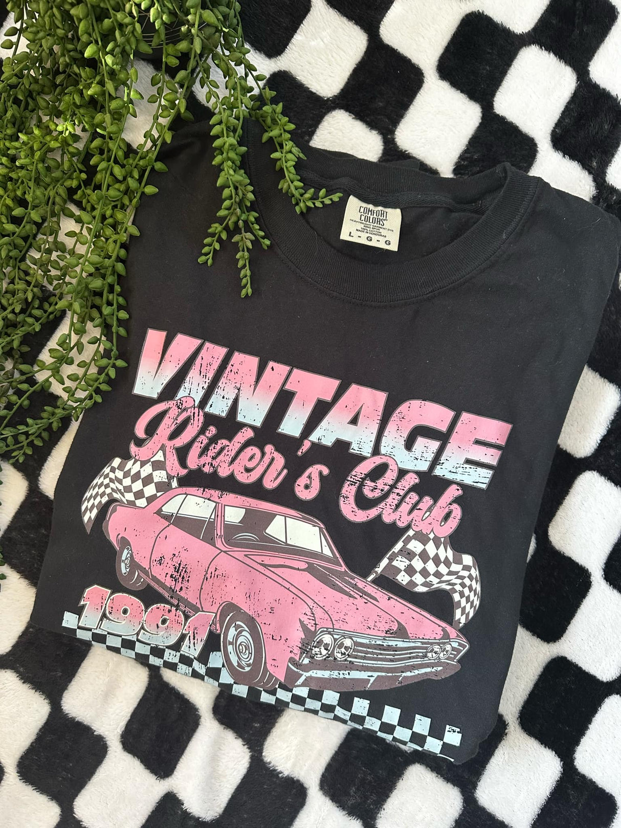 Camiseta gráfica vintage del Riders Club