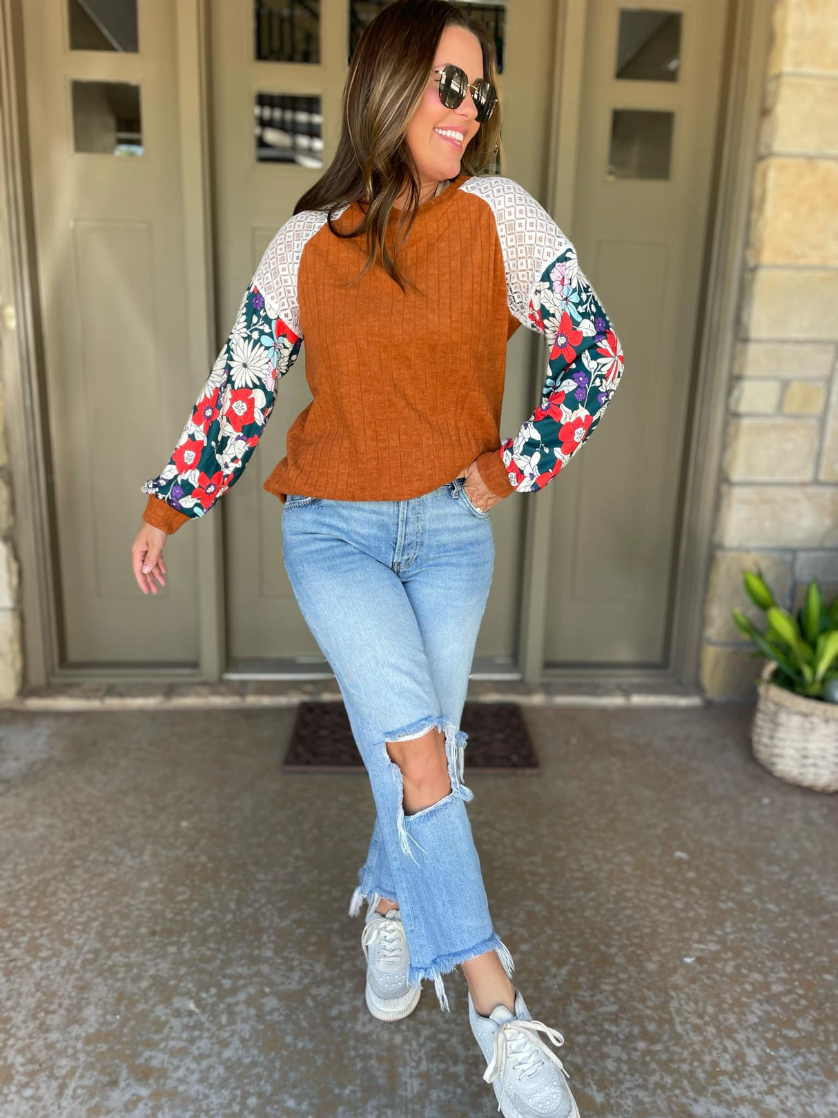Blusa Aston Patchwork en cuatro colores