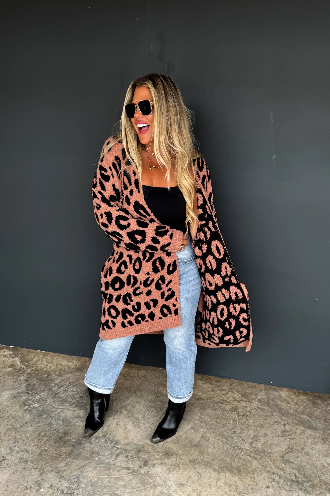 RESERVA: Cárdigan Cheetah Cloud