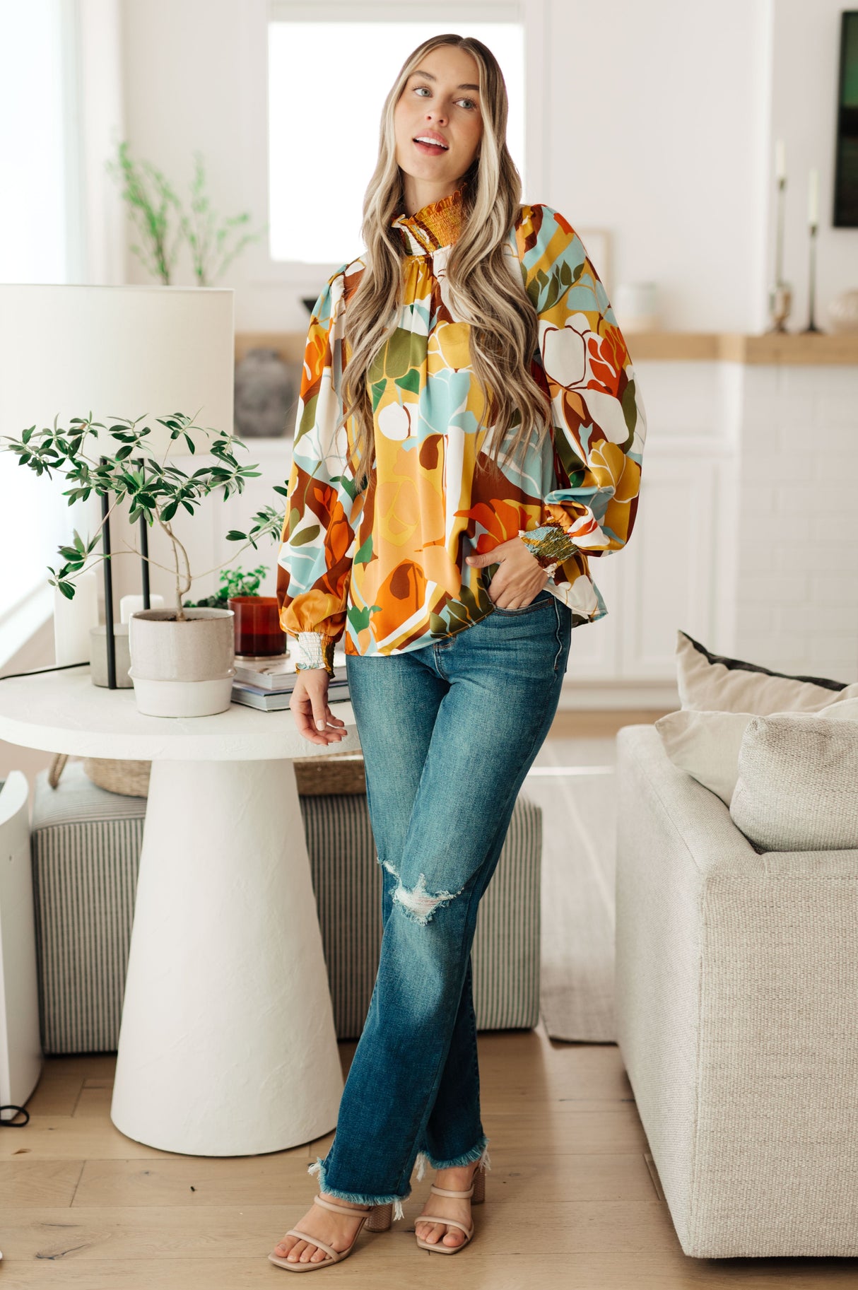 Blusa de cuello alto All Together Now