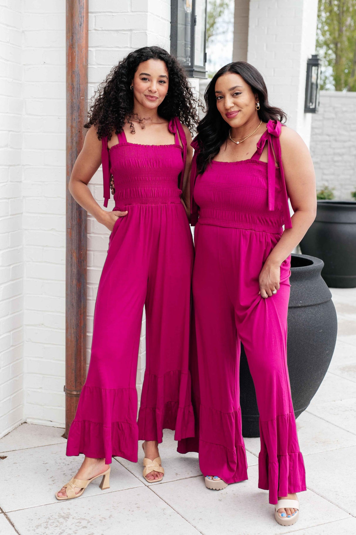 Almost Available Flared Jumpsuit - Liarian Unlimited Boutique