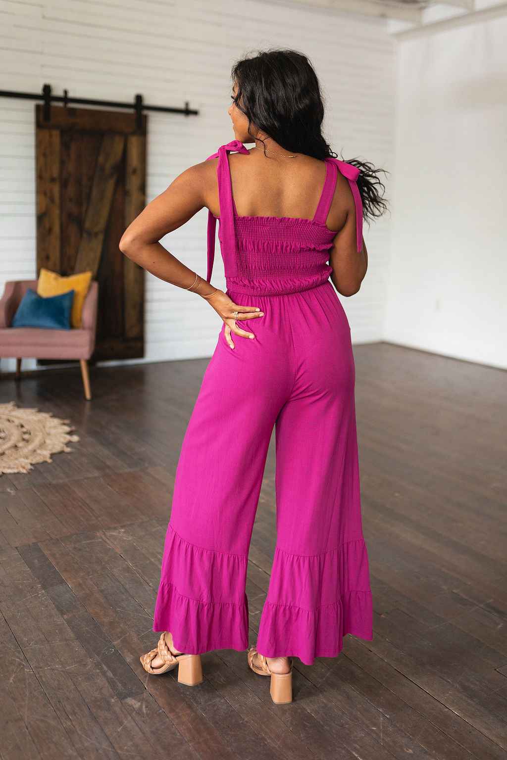 Almost Available Flared Jumpsuit - Liarian Unlimited Boutique