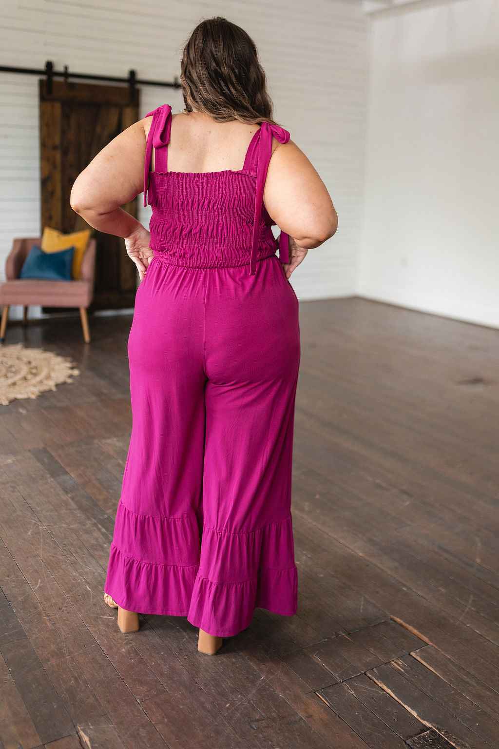 Almost Available Flared Jumpsuit - Liarian Unlimited Boutique