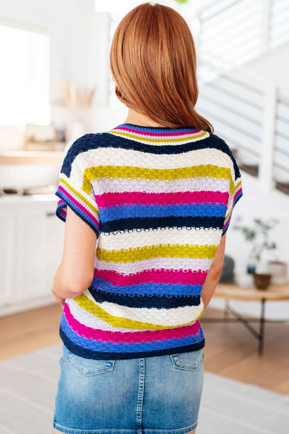 Another One V-Neck Striped Top - Liarian Unlimited Boutique
