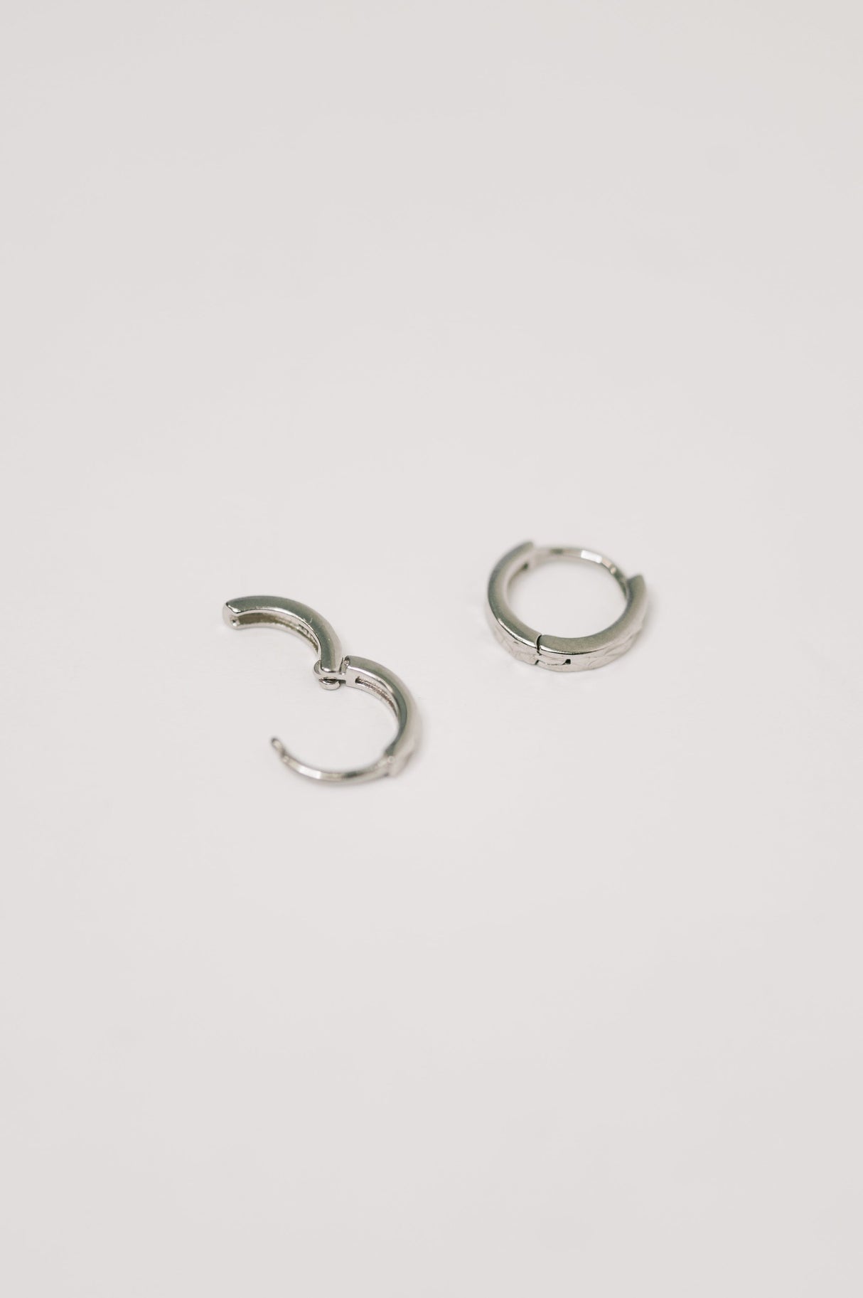 Pendientes de plata martillada para cualquier ocasión
