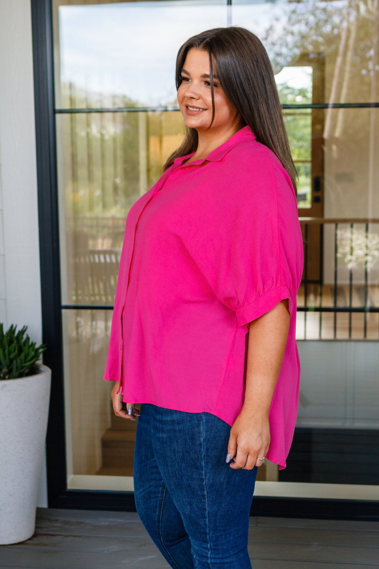 Blusa con botones Bounding Beauty