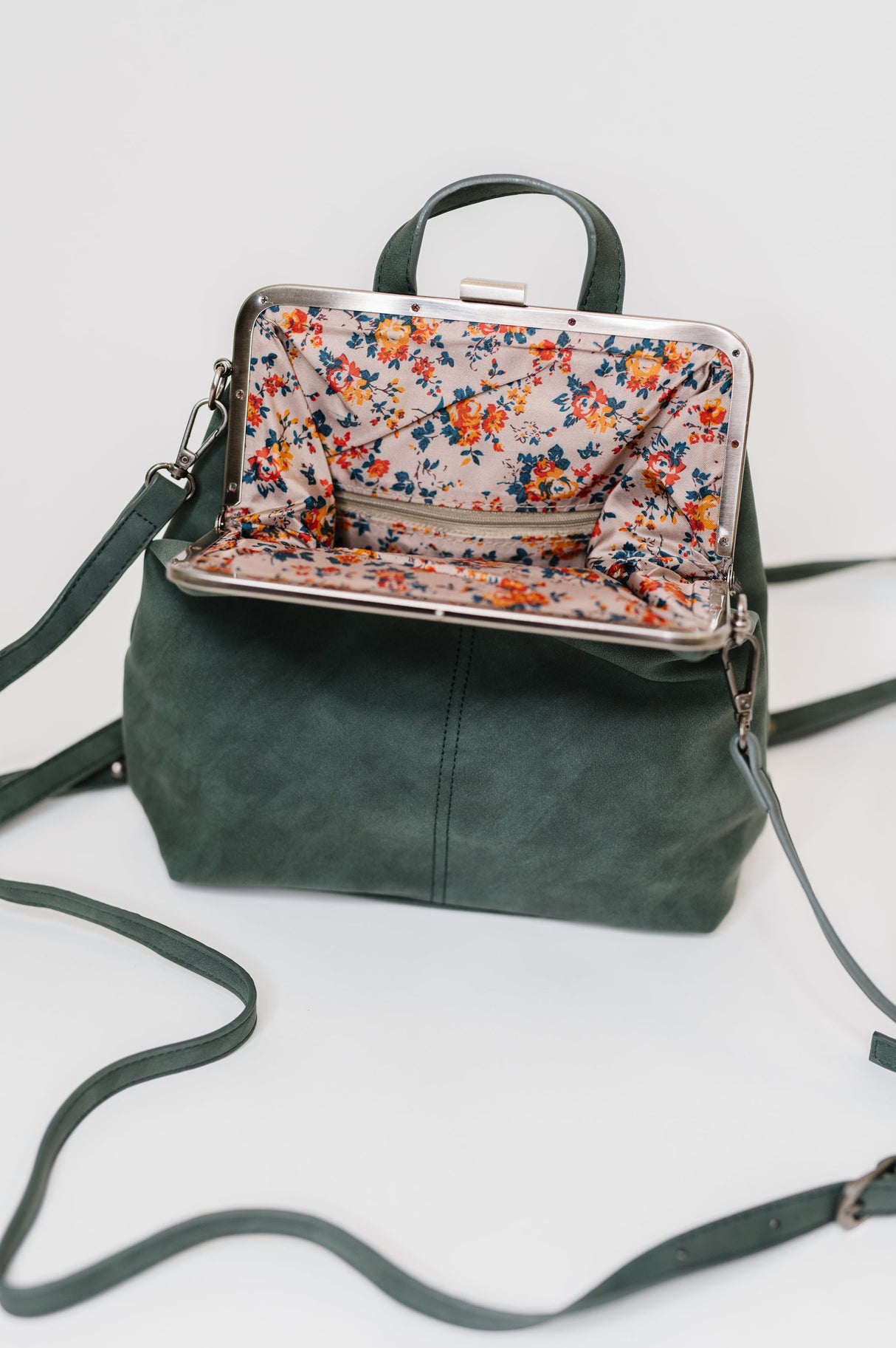 Mochila Bridget en color pavo real