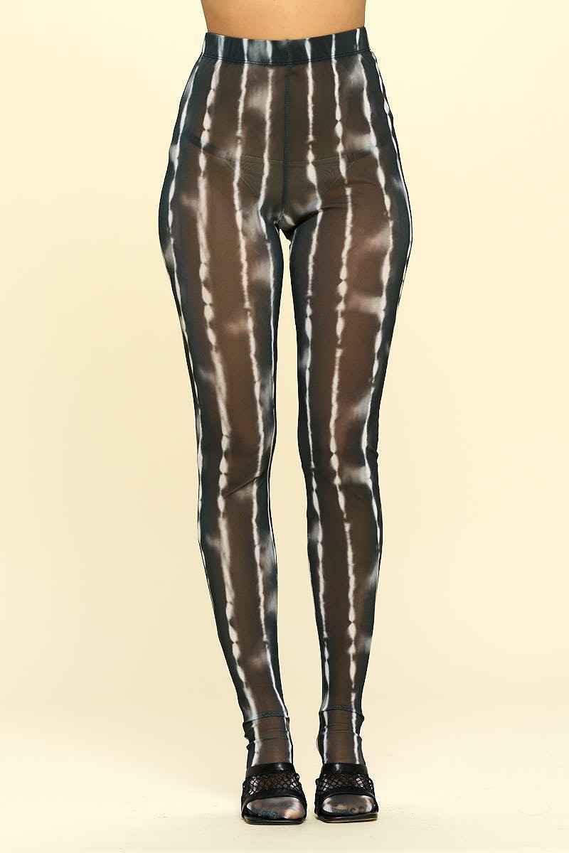 Sheer High Rise Leggings