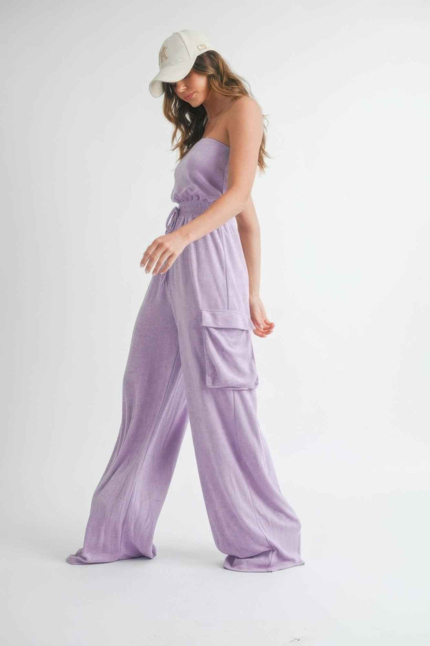 Tube Top Jumpsuit Romper