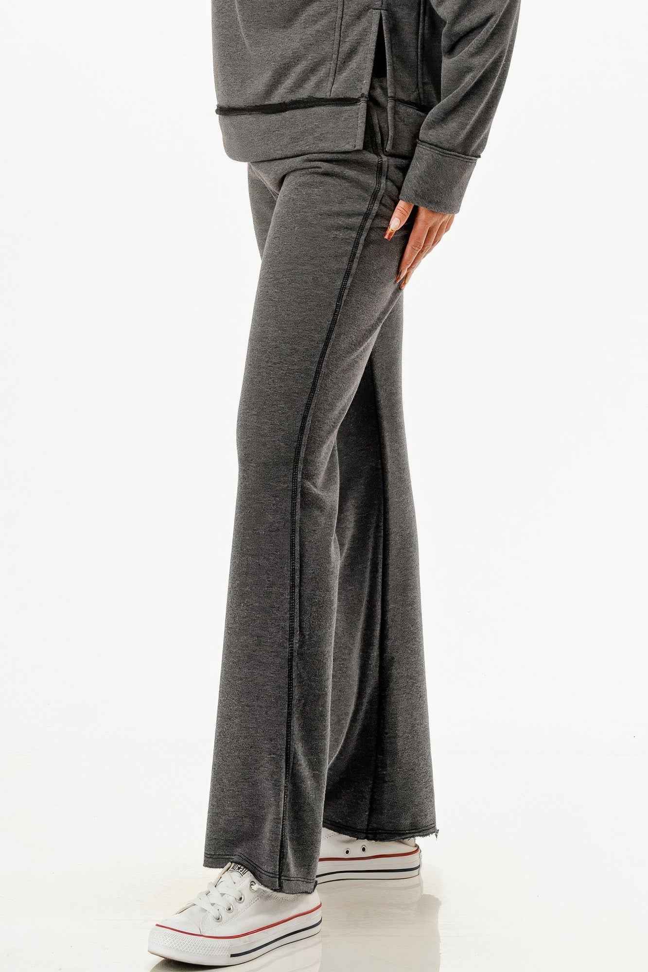 Washed Sweat Two-piece Set