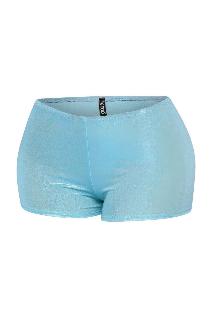 Shimmer High Waisted Shorts