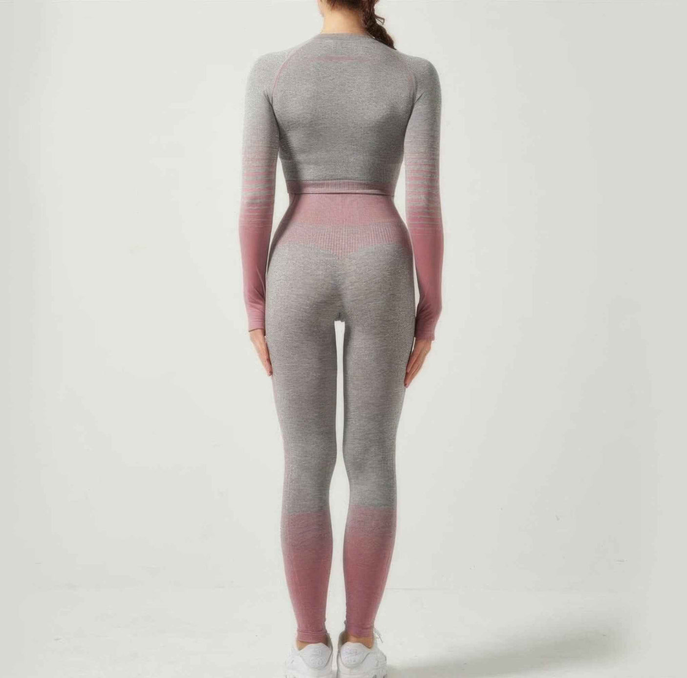 Stripe Seamless Yoga Set