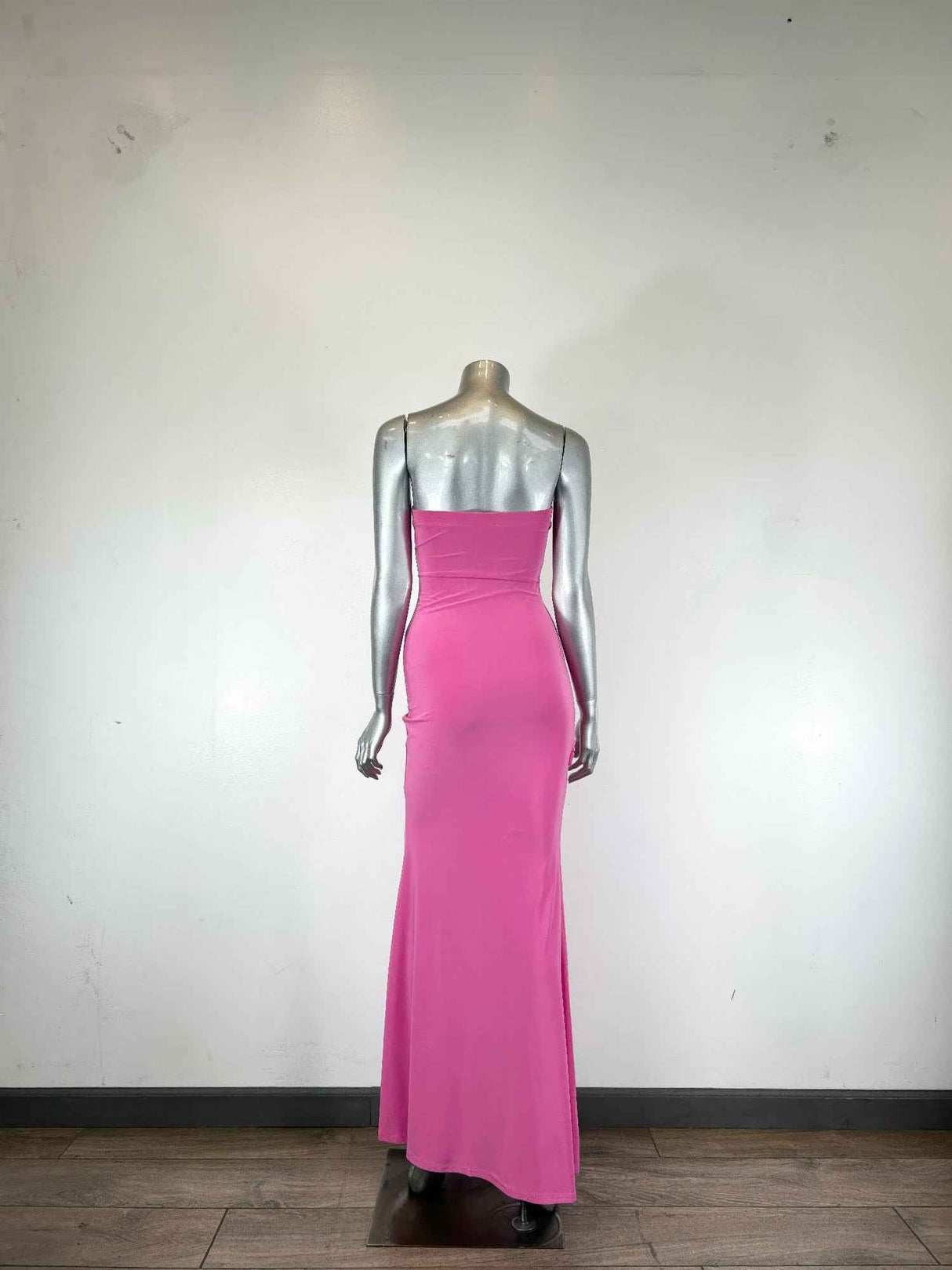 Modern Take On Draped Grecian Styles Maxi Dress