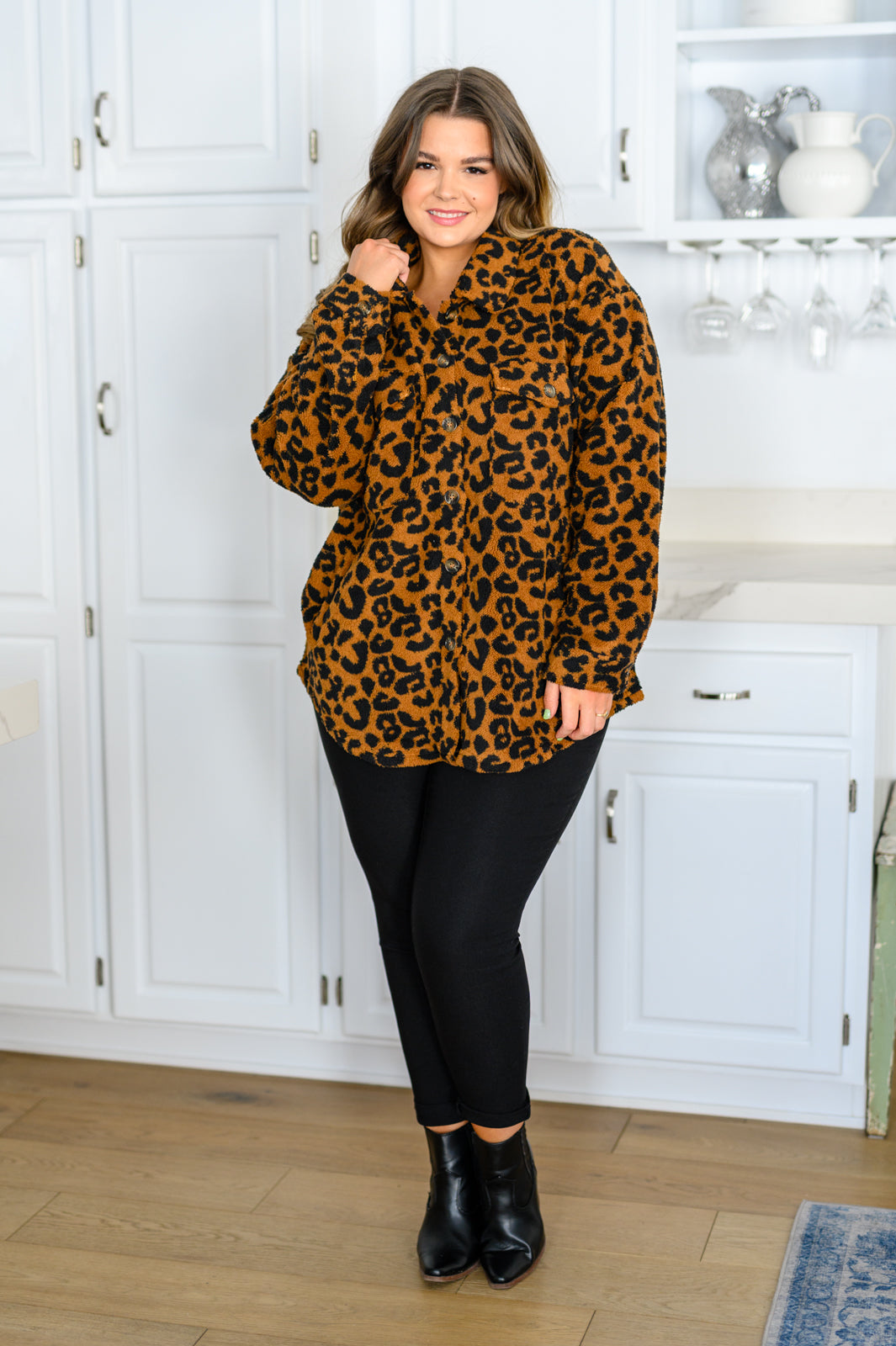 Chaqueta con estampado animal de Castle Spotting