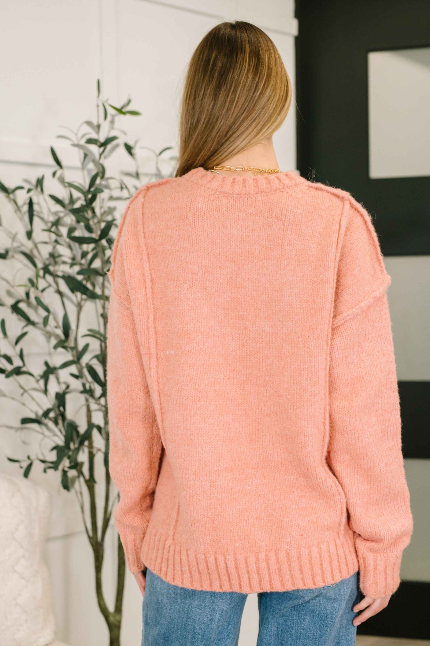 Changed for the Better Exposed Seam Pullover