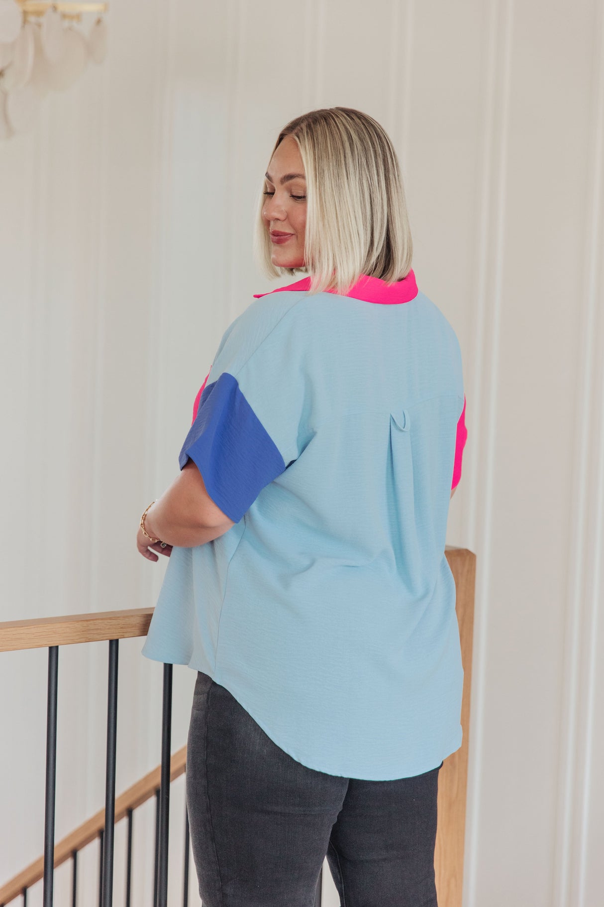Top con bloques de colores Color Me Cool