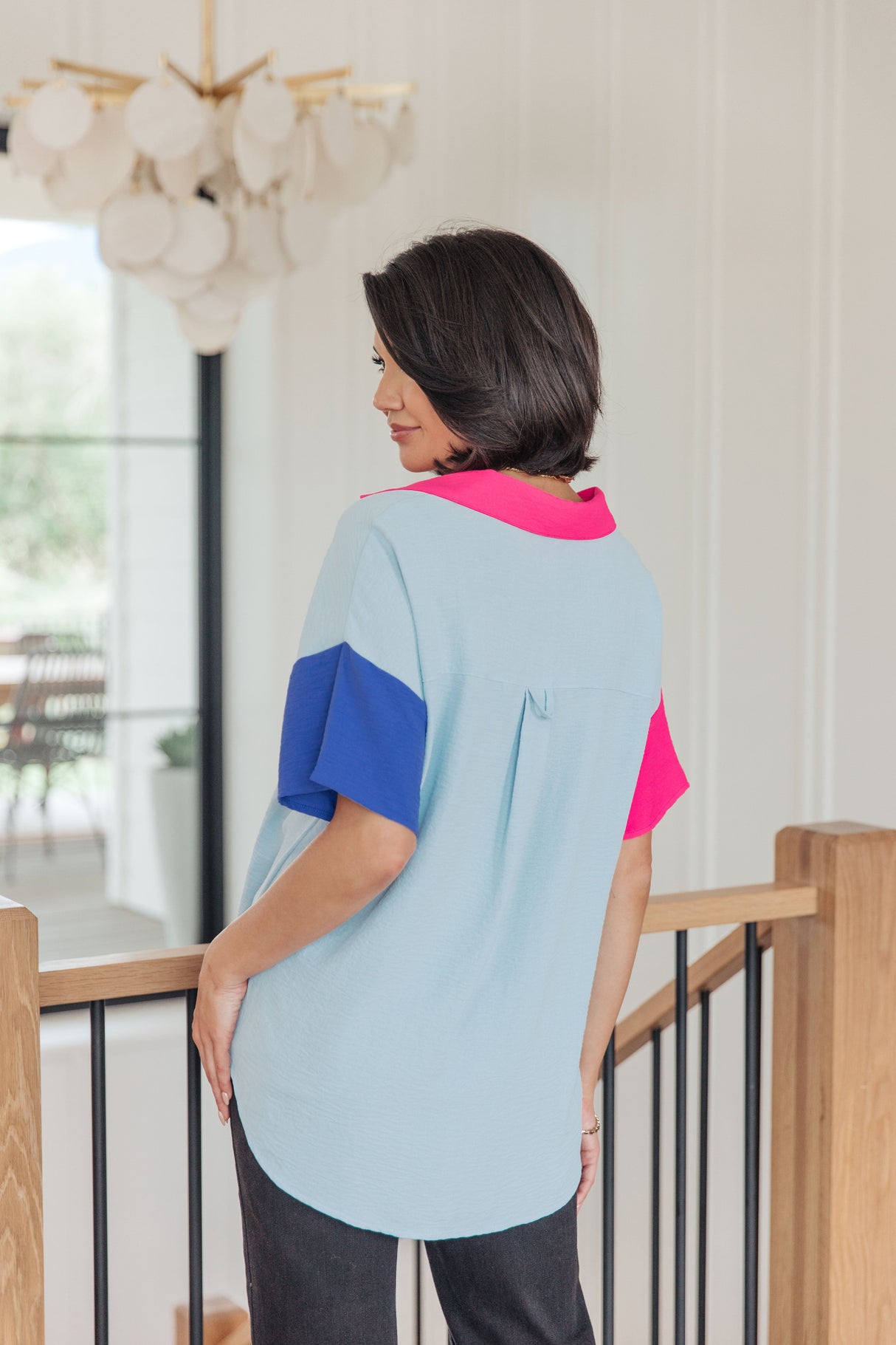 Top con bloques de colores Color Me Cool