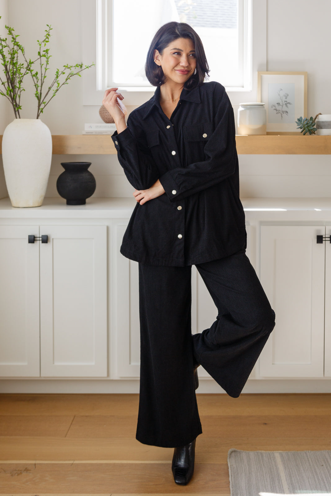 Come Rain or Shine Wide Leg Pants - Liarian Unlimited Boutique