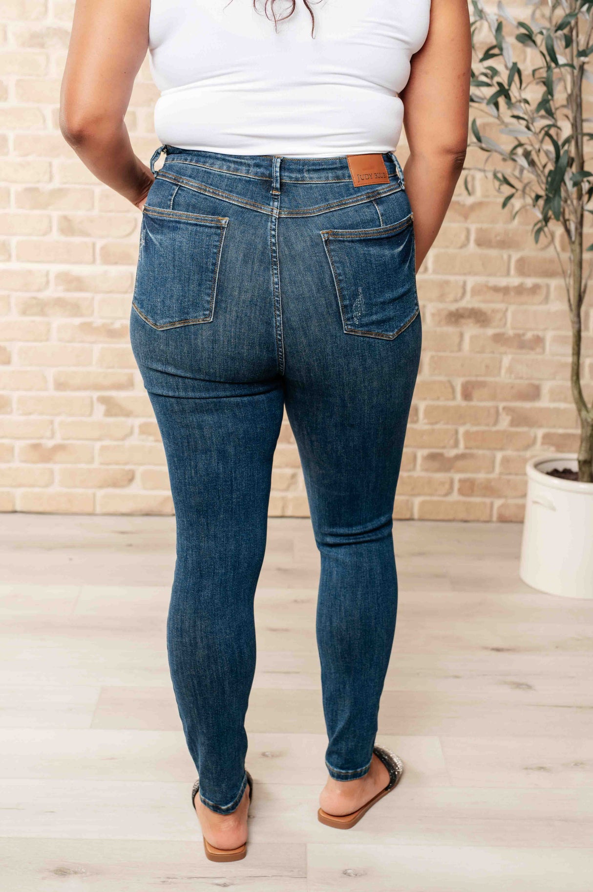 Cora High Rise Control Top Skinny Jeans - Liarian Unlimited Boutique