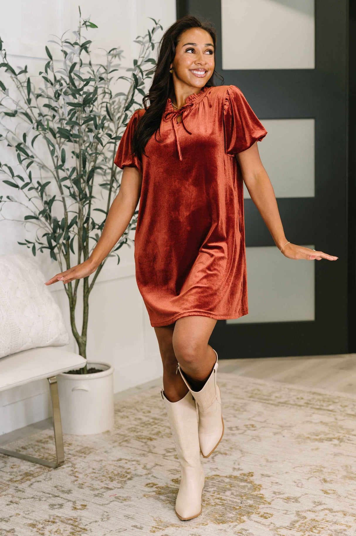 Damsel in This Velvet Dress
