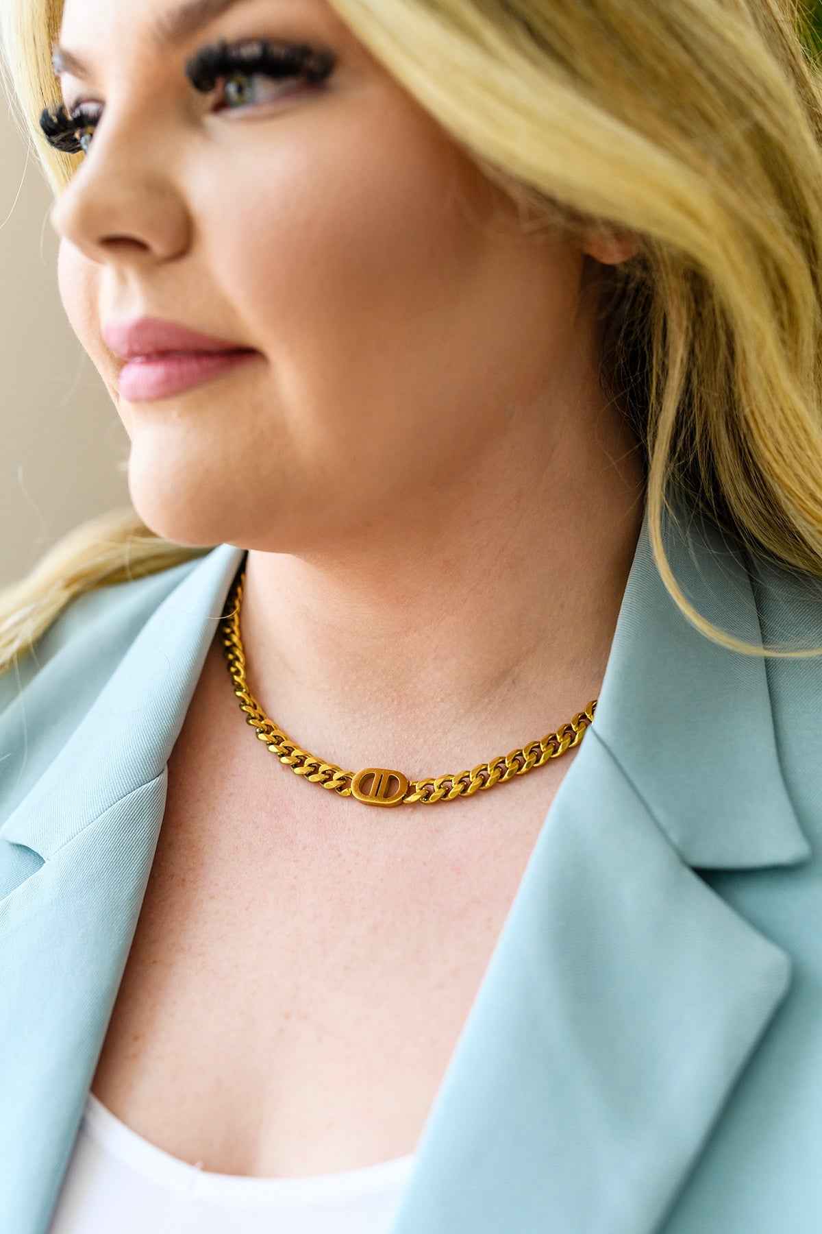 Decadent Darling Link Chain Choker - Liarian Unlimited Boutique