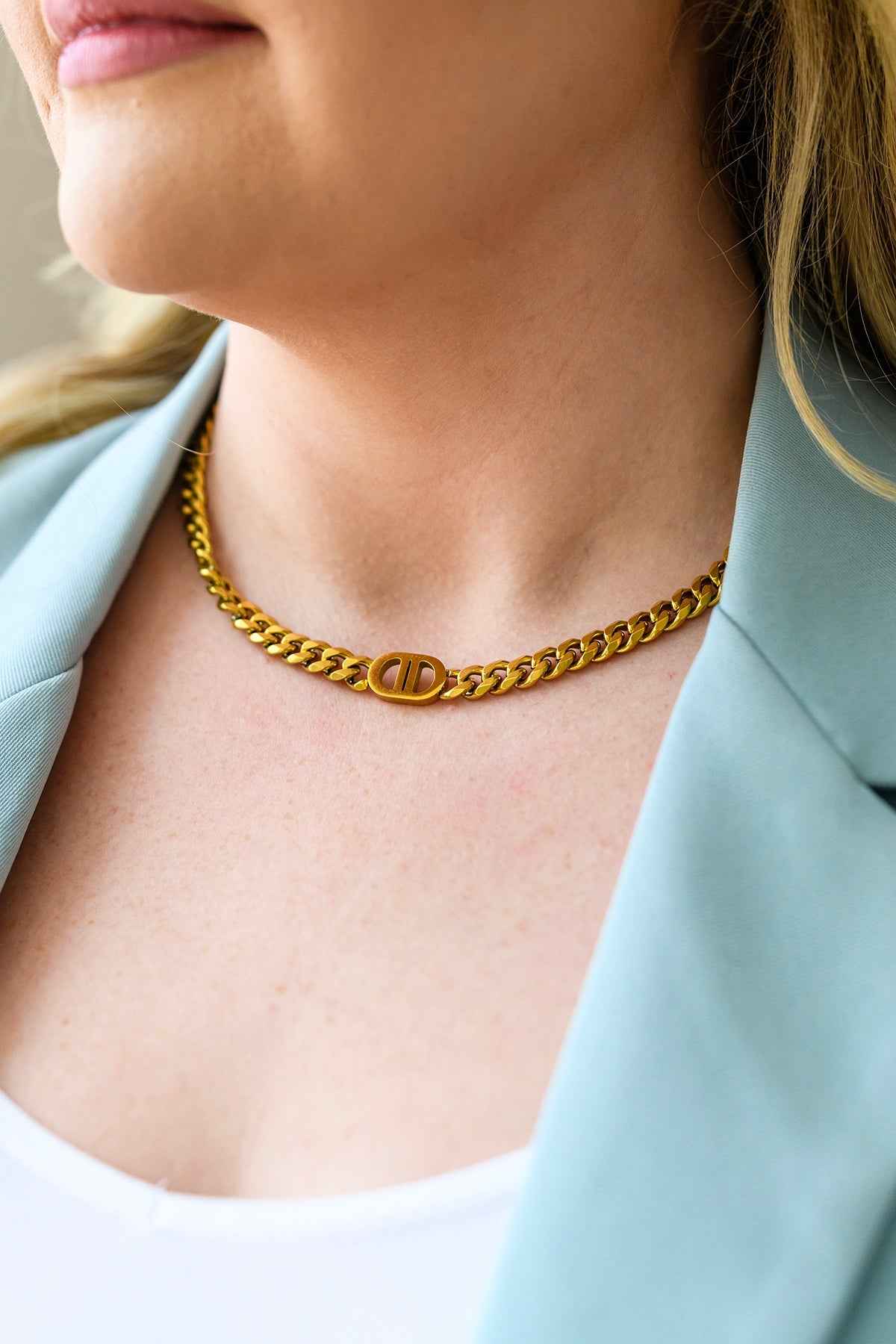 Decadent Darling Link Chain Choker - Liarian Unlimited Boutique