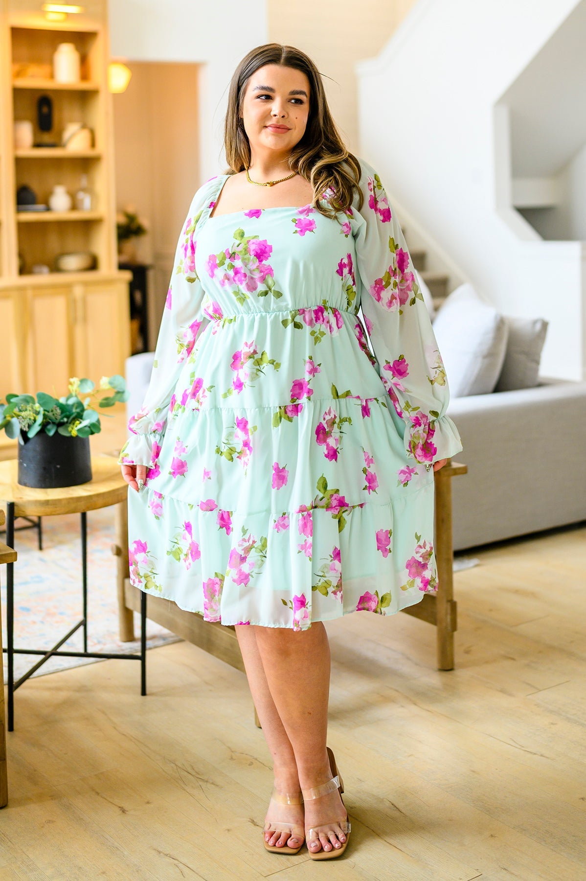Vestido floral Delightfully Yours