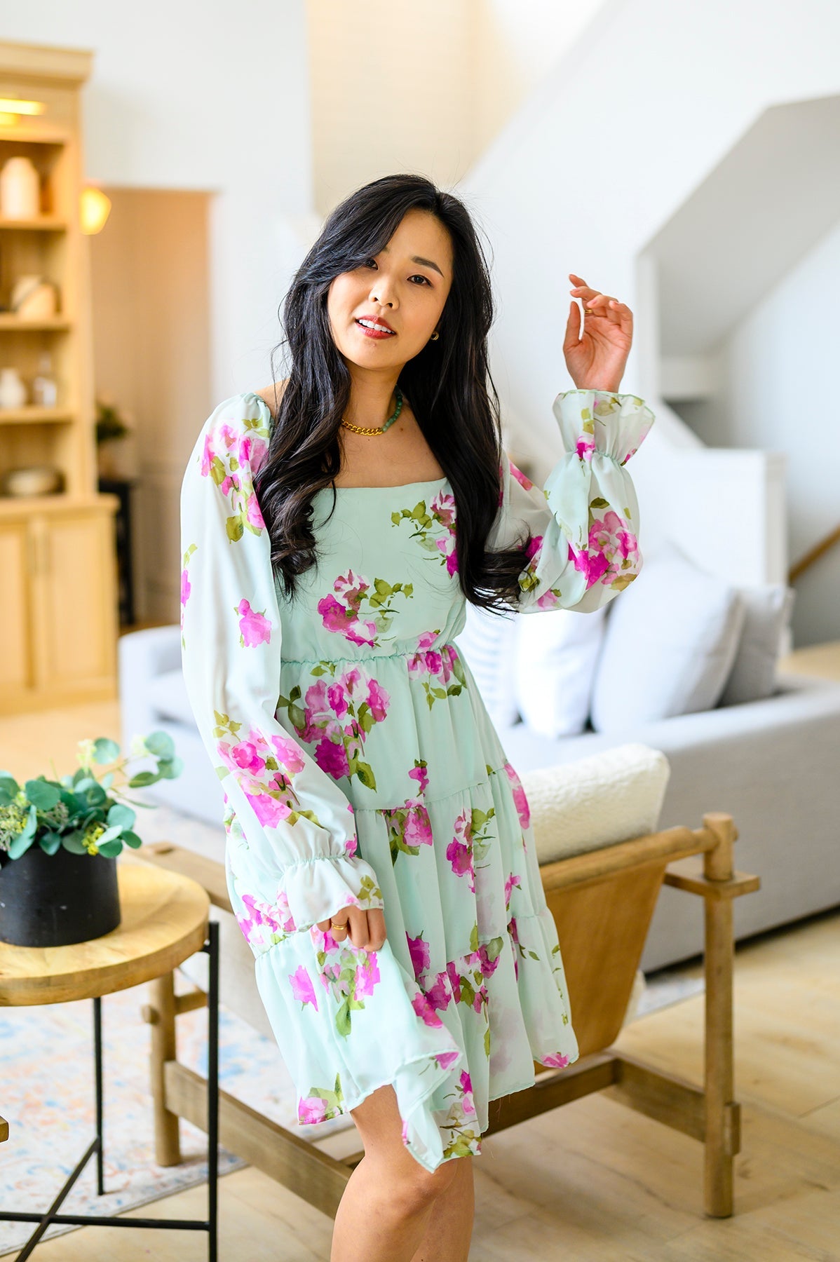 Vestido floral Delightfully Yours