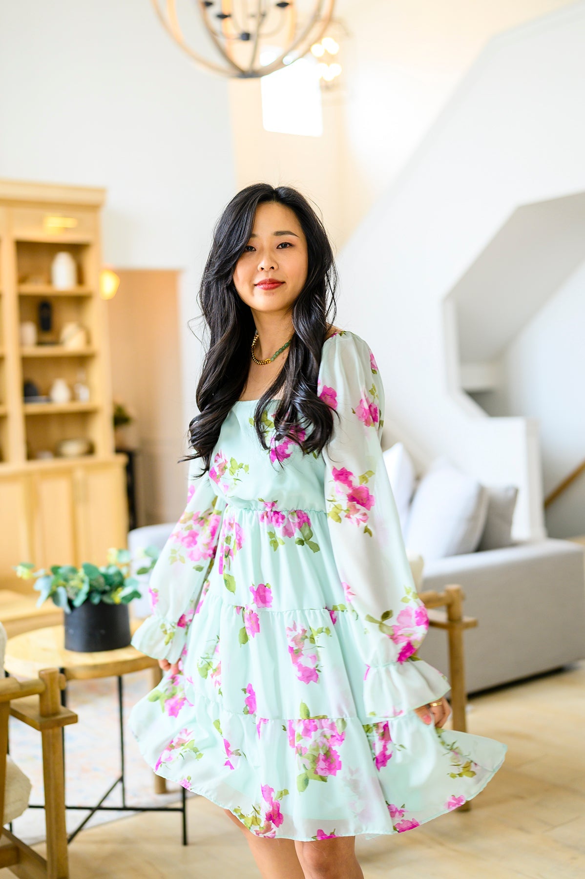 Vestido floral Delightfully Yours