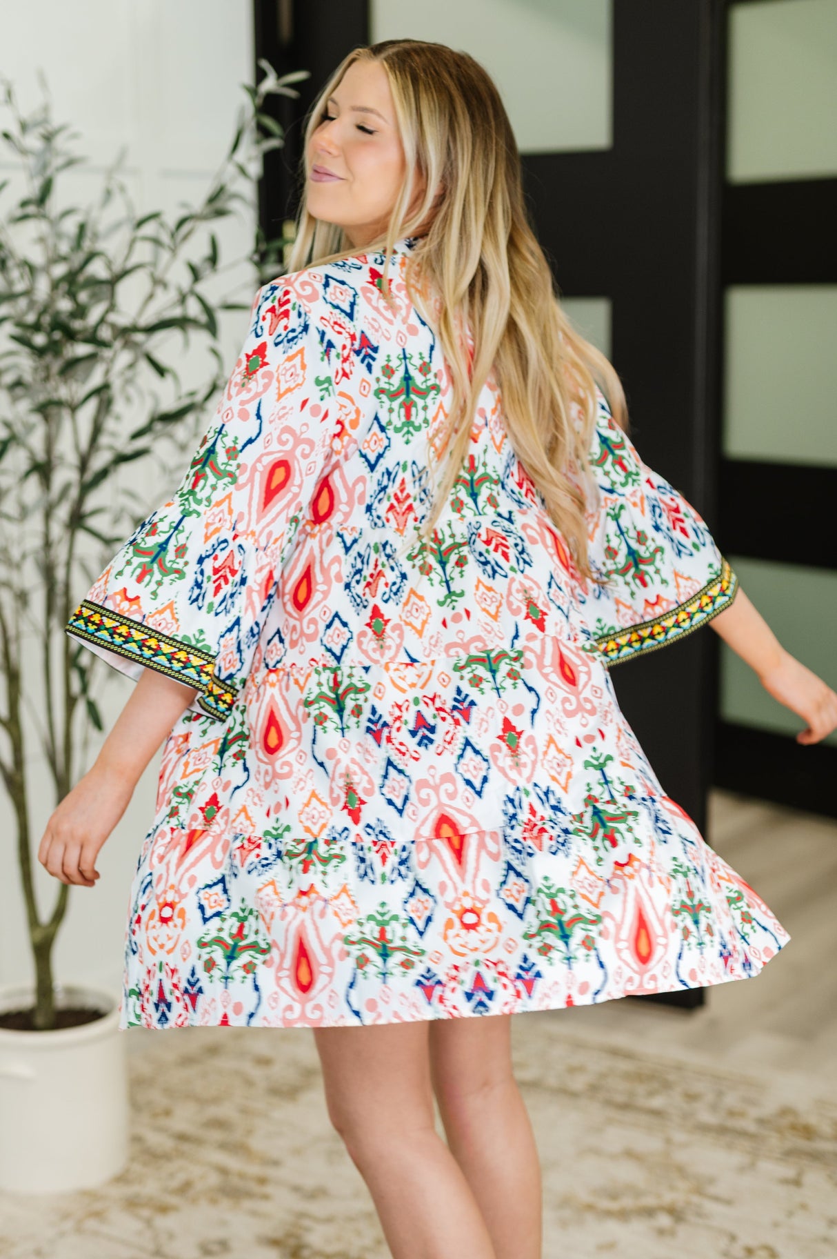 Vestido bohemio escalonado Depend on Me