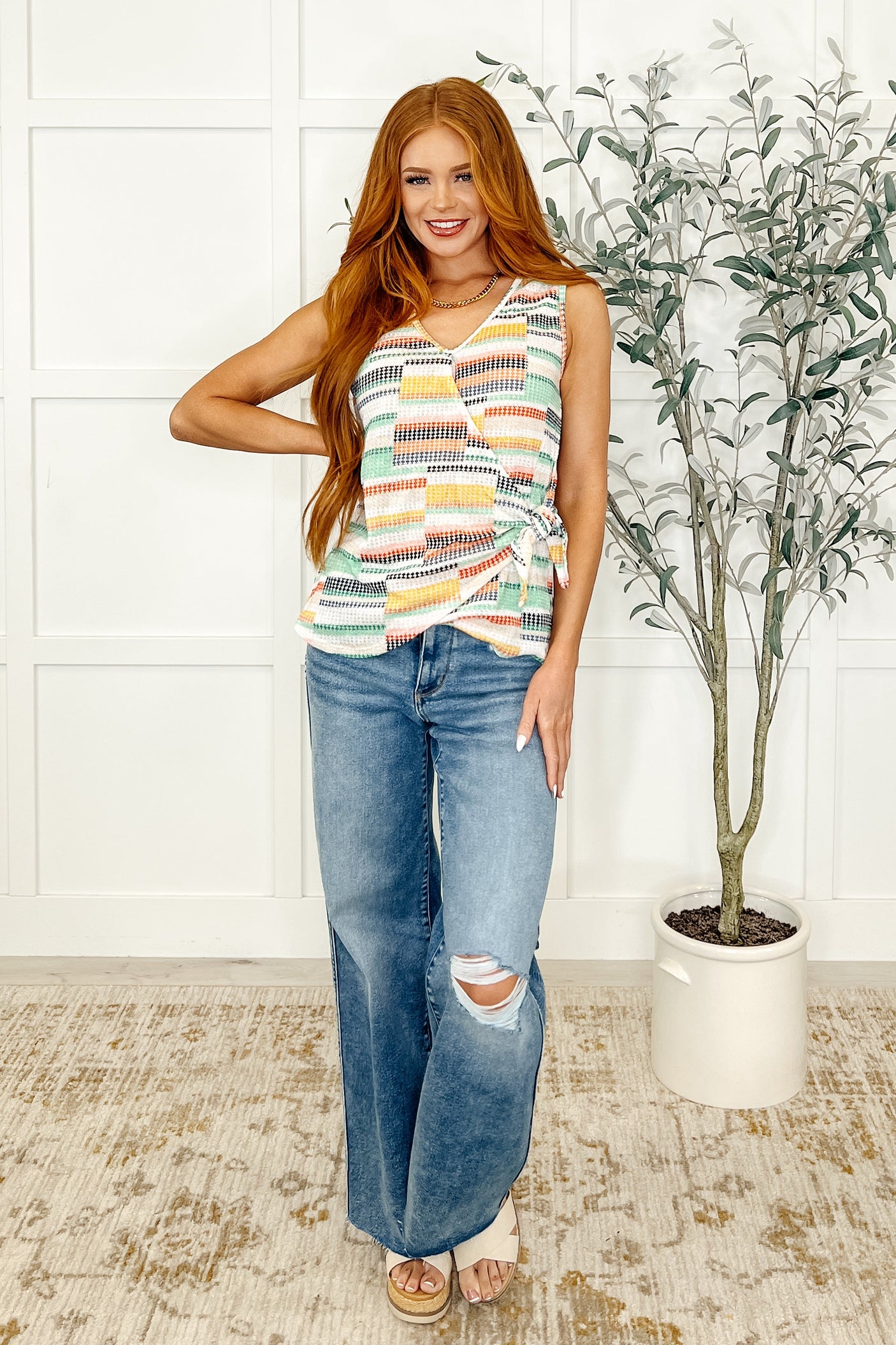 Do Ya Step V-Neck Tank - Liarian Unlimited Boutique