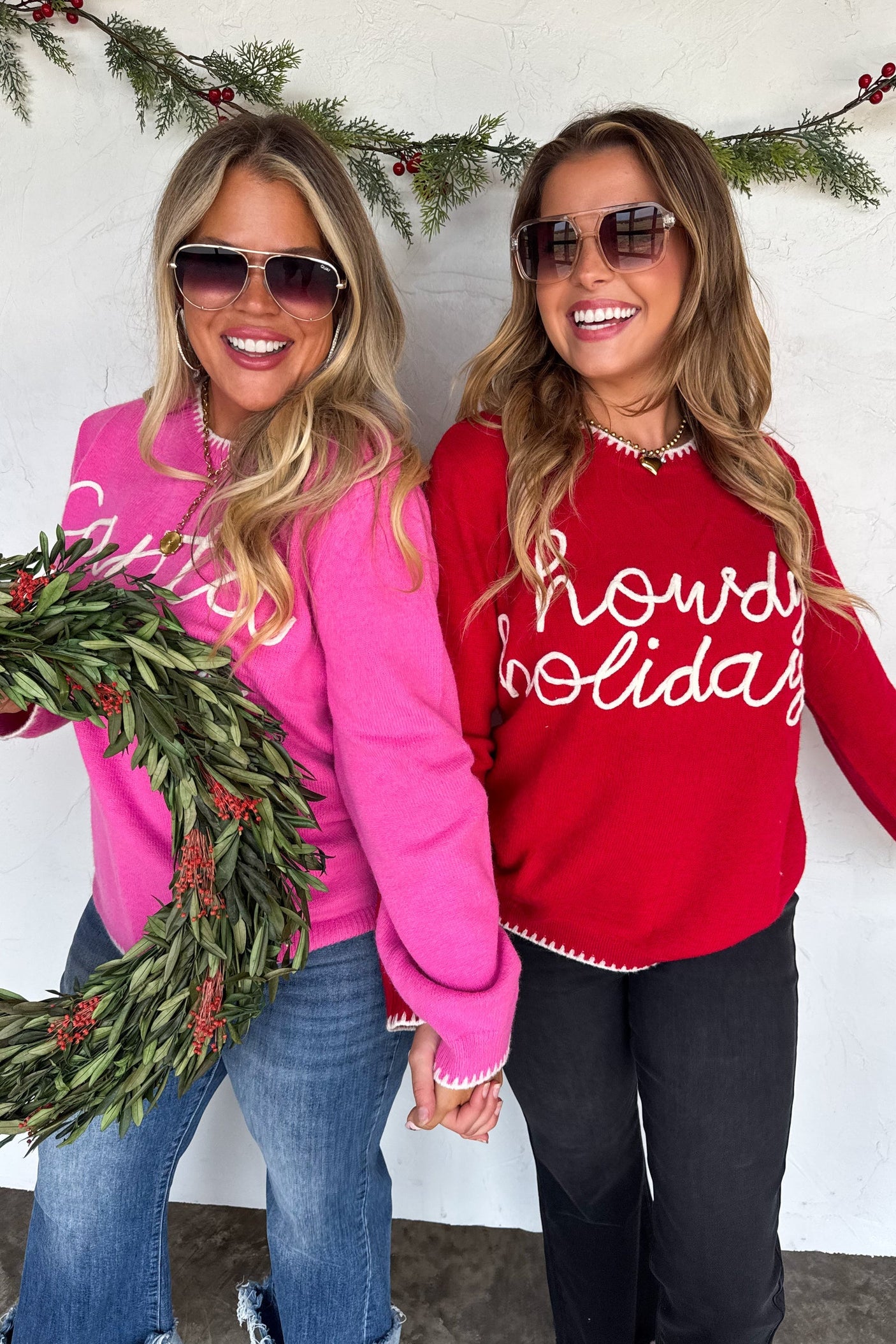 PREORDER: Santa & Howdy Holiday Sweaters