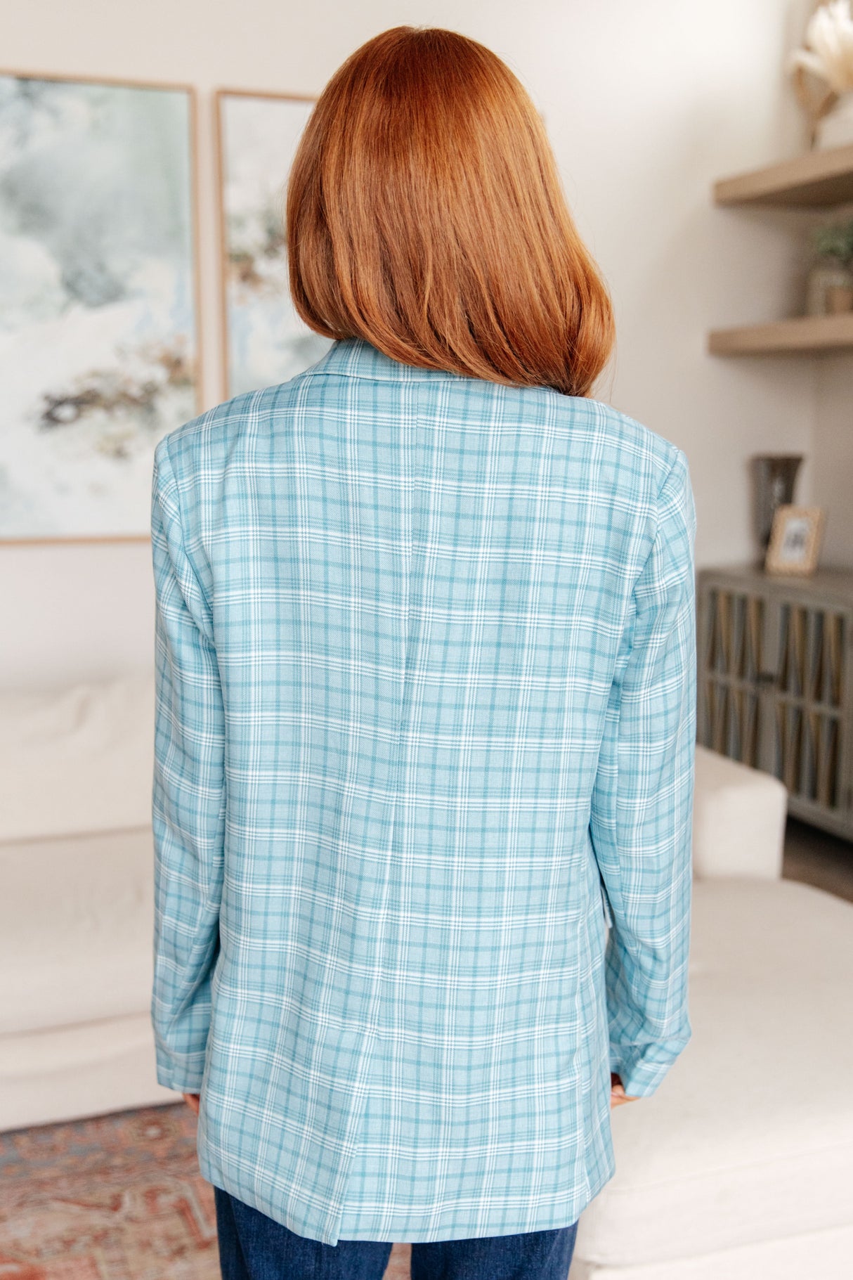 Fetch My Briefcase Plaid Blazer - Liarian Unlimited Boutique