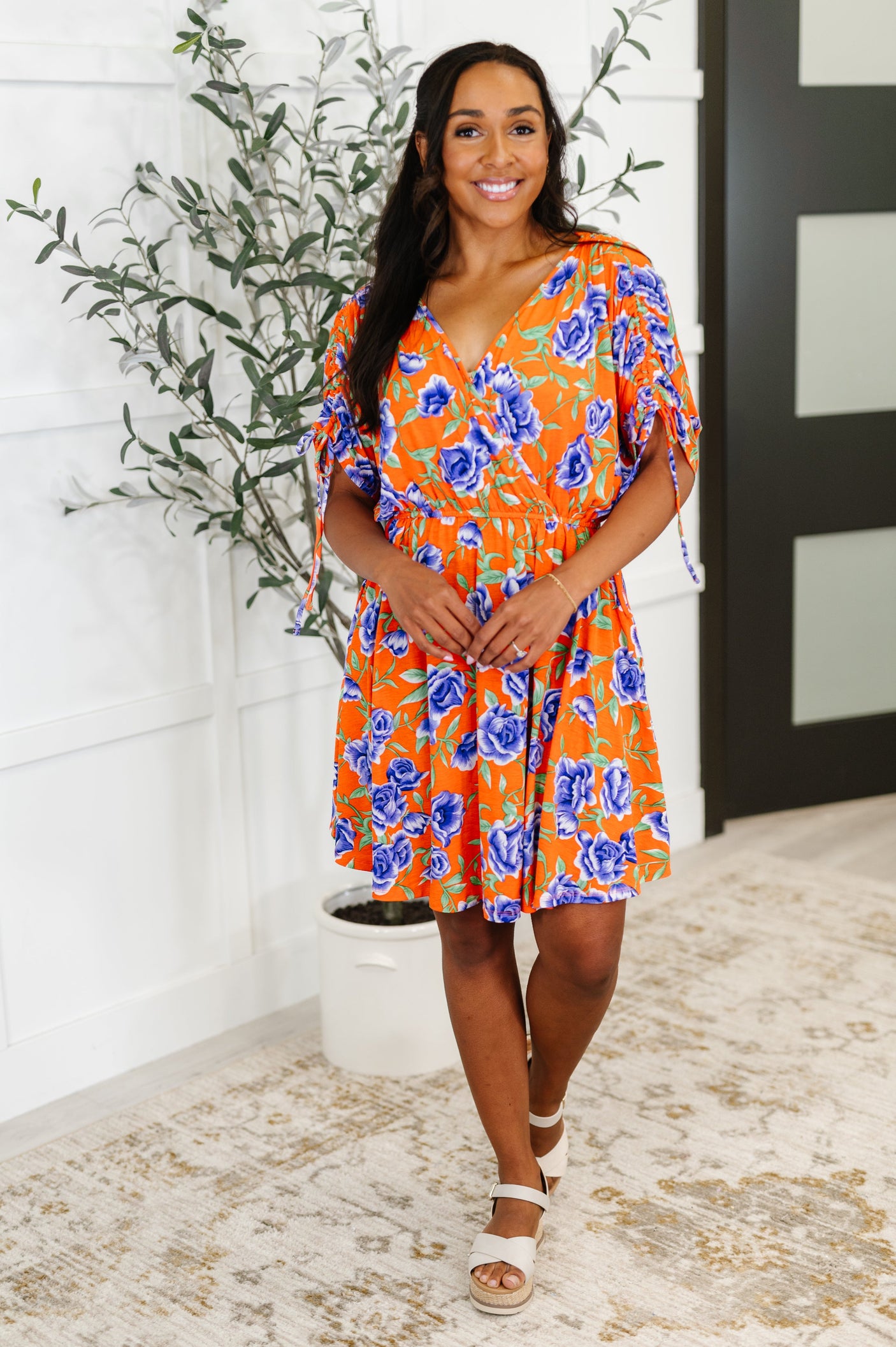 Frock Star V-Neck Skort Dress - Liarian Unlimited Boutique