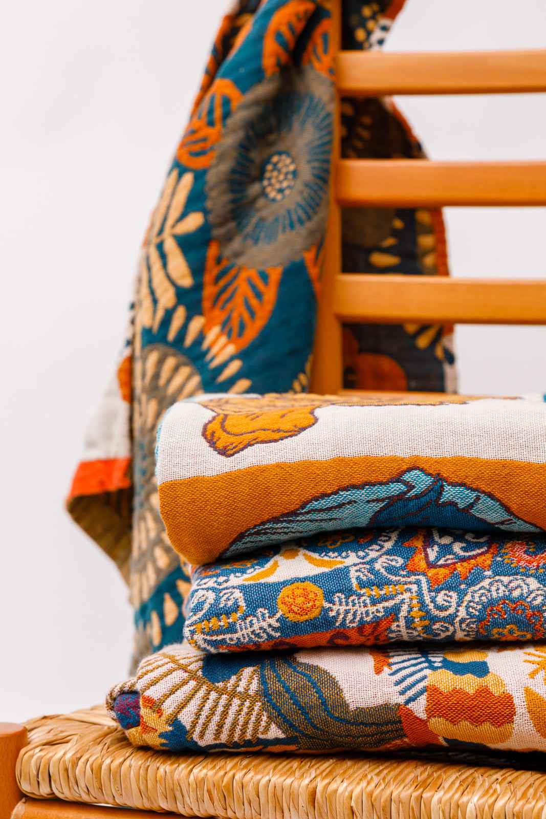 Luxury Beach Towel in Bird Of Paradise - Liarian Unlimited Boutique