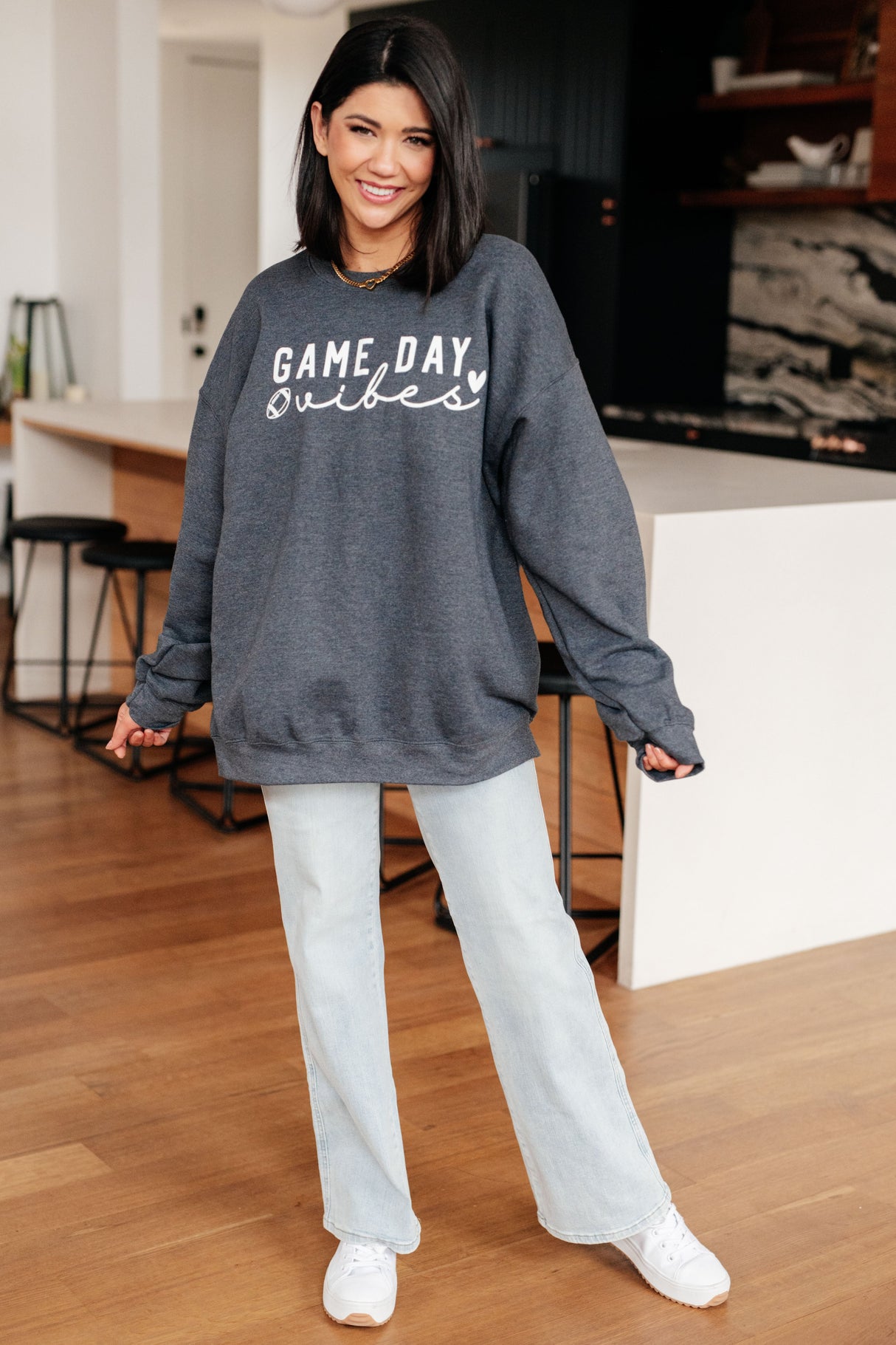 Game Day Vibes Pullover - Liarian Unlimited Boutique
