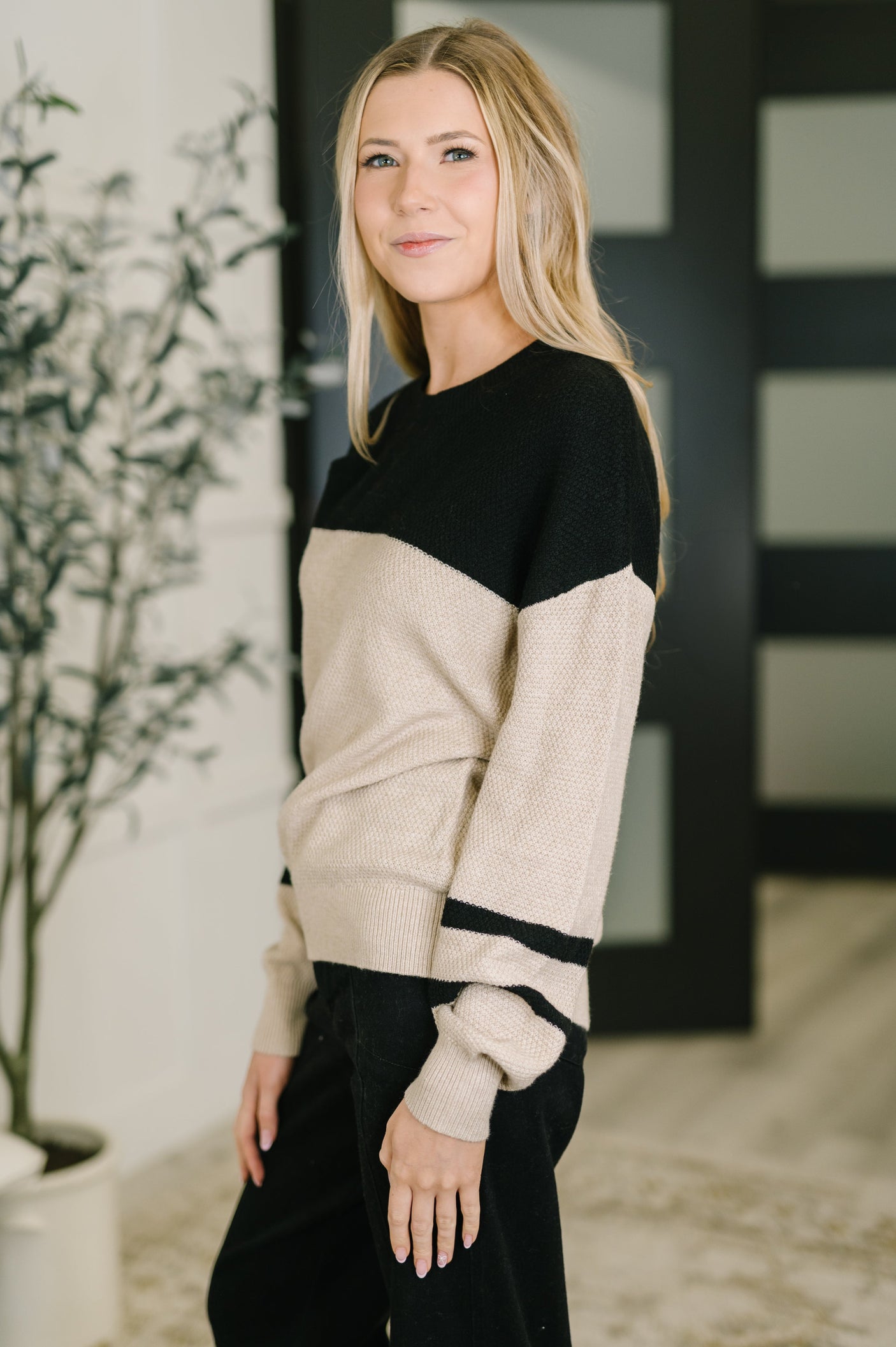 Girl of Your Dreams Textured Knit Pullover
