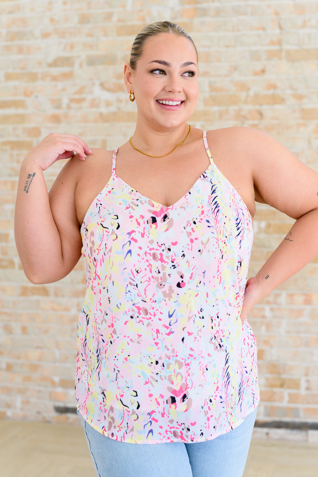 Camisola estampada para salir