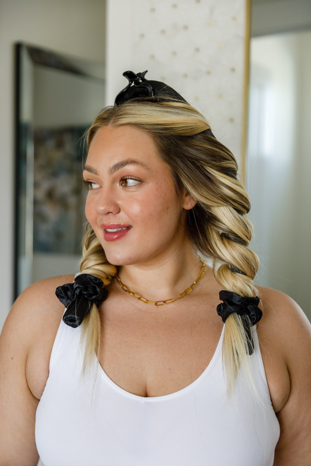 Set de rizado sin calor Got Your Back en negro