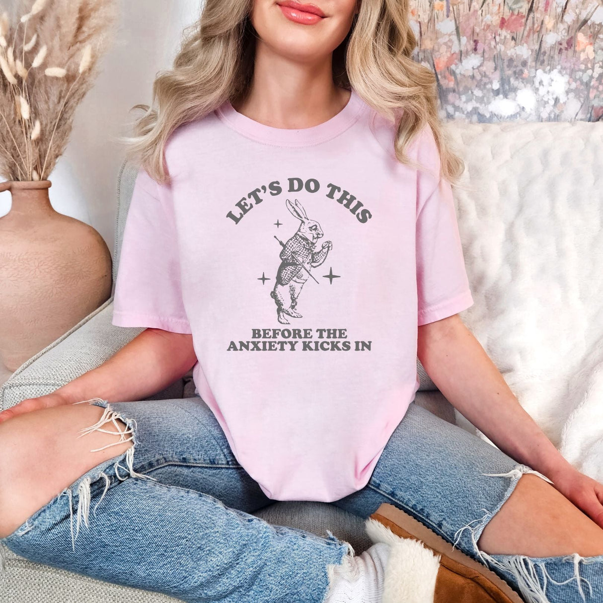 Camiseta gráfica "Hagamos esto"