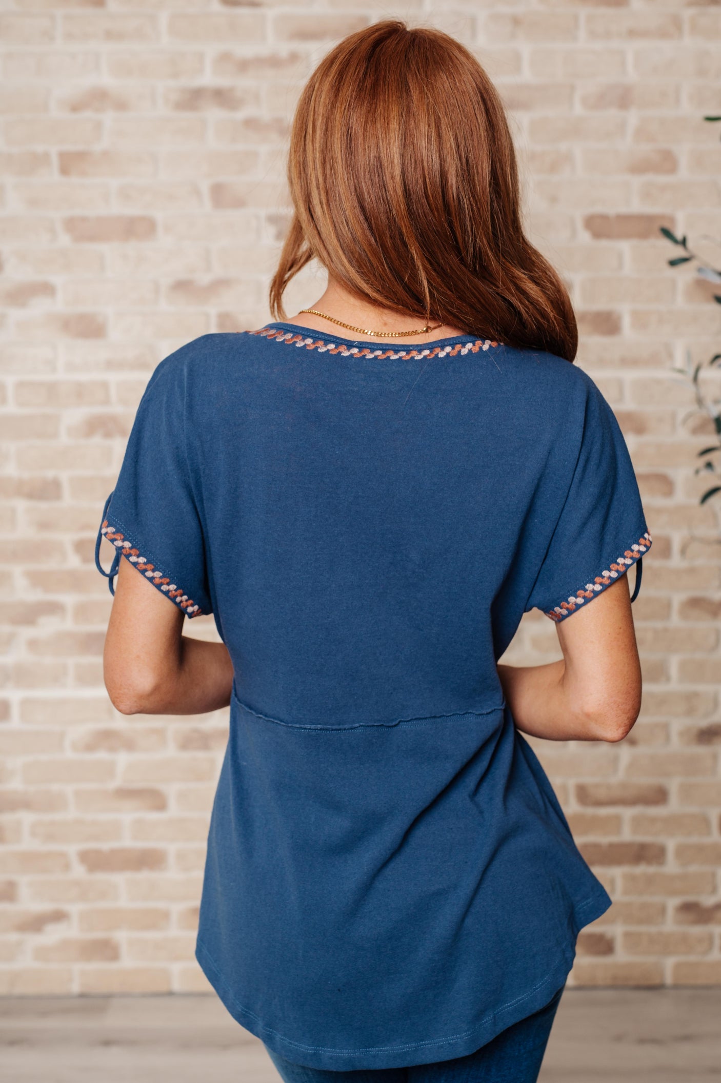 Greece Lightning V-Neck Blouse - Liarian Unlimited Boutique