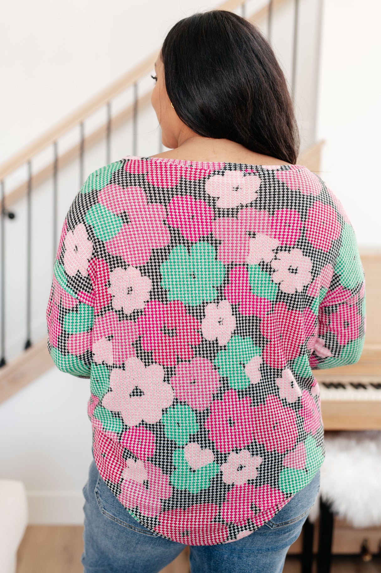 Group Chat Floral Top - Liarian Unlimited Boutique