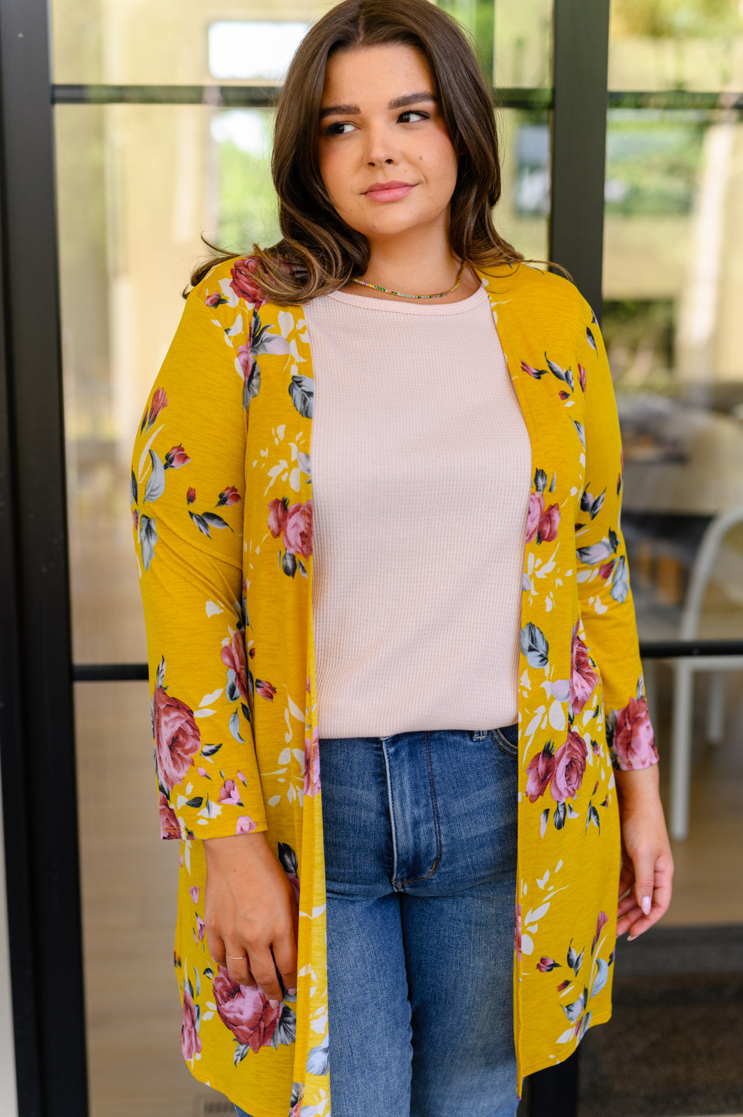 Grow As You Go Floral Cardigan - Liarian Unlimited Boutique