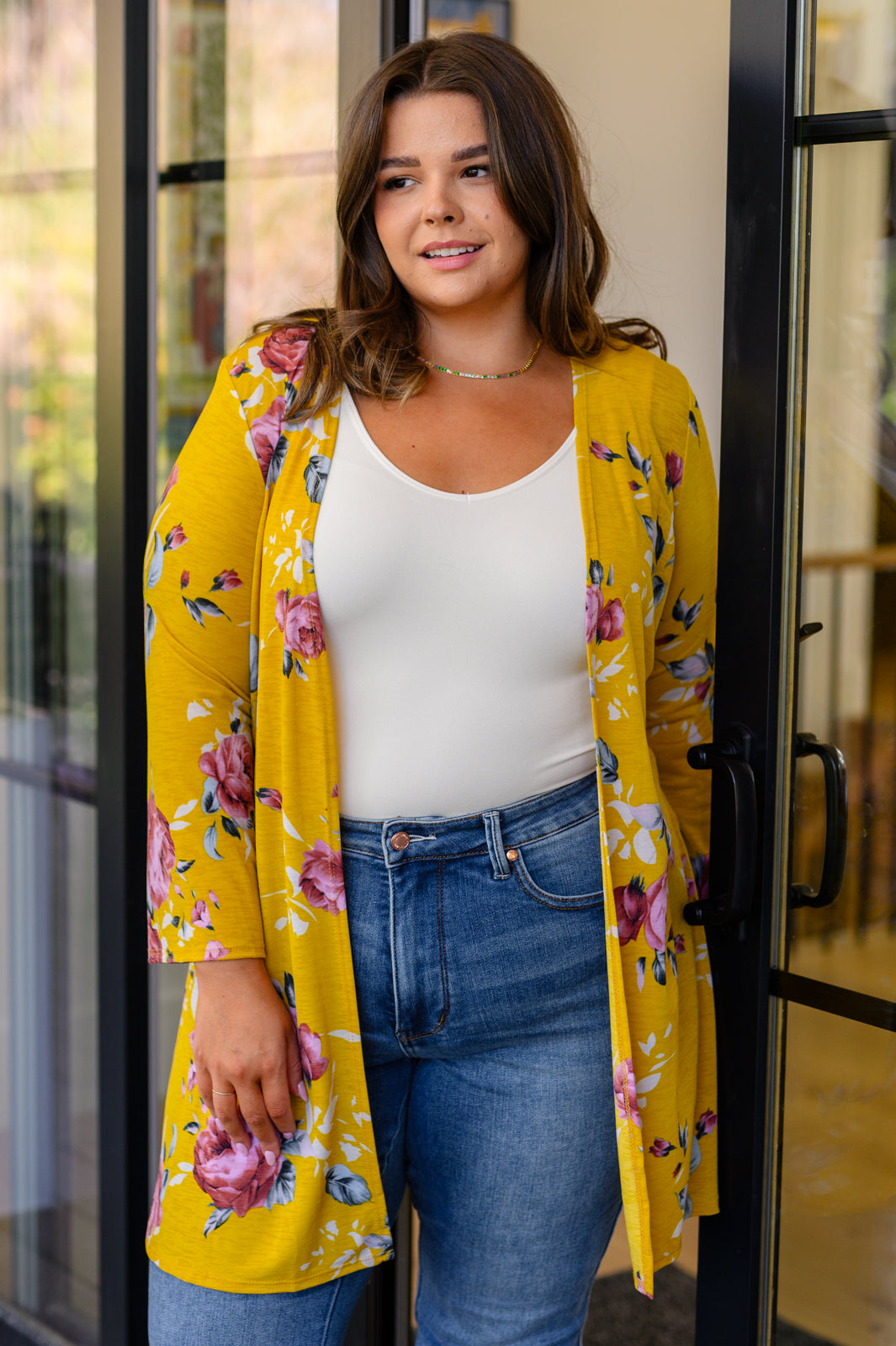 Grow As You Go Floral Cardigan - Liarian Unlimited Boutique