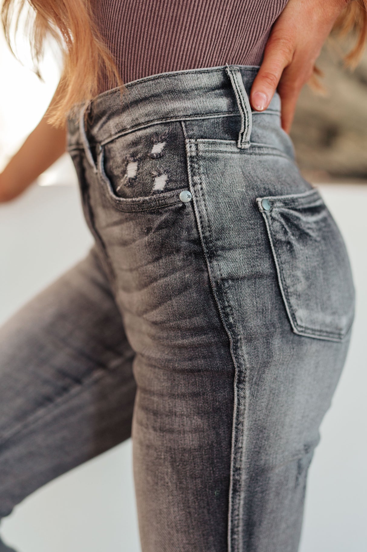 Hadley High Rise Control Top Release Hem Skinny - Liarian Unlimited Boutique