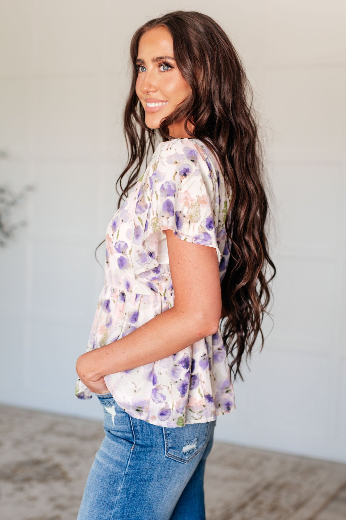 Blusa de cuello cuadrado Harmonious Together